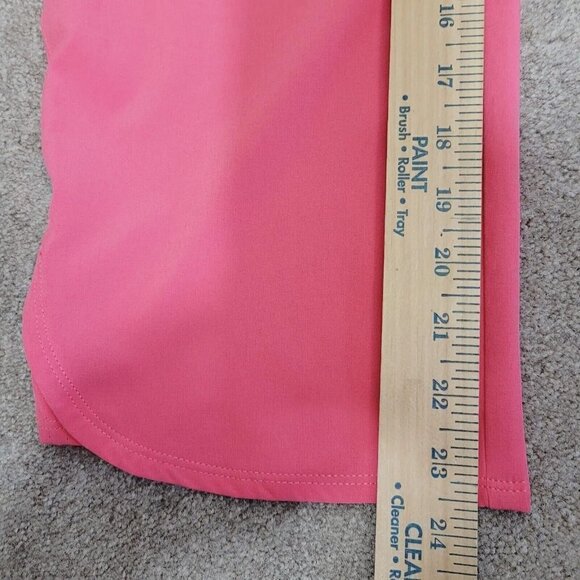 Chico's Coral Cropped Pants Sz 0 US 4 Outdoor Lightweight Hiking Tie Waist EUC - Picture 5 of 11
